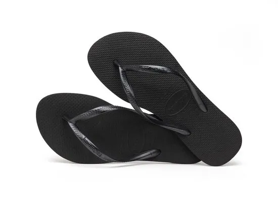 Havaianas Slim Dames Slippers - Maat 41/42 - black