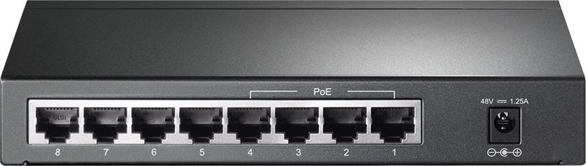 TP-Link TL-SG1008P - Netwerk Switch