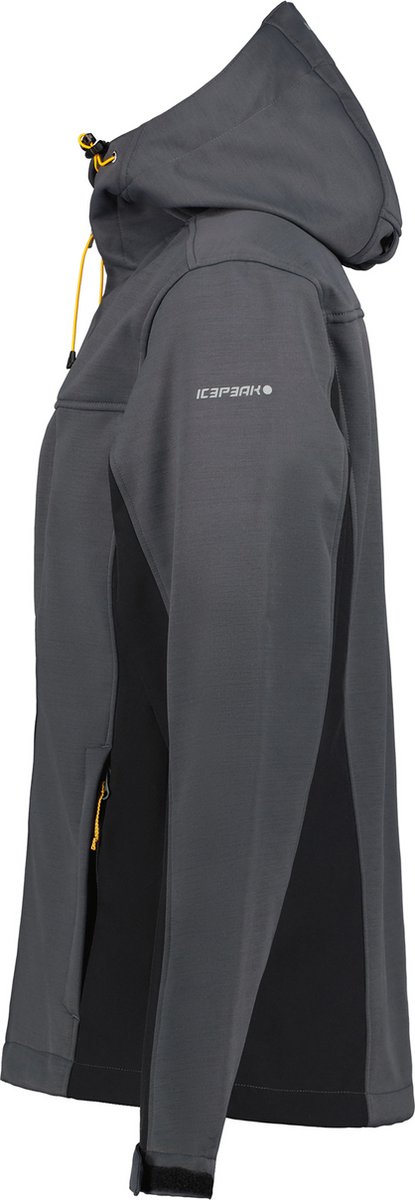 ICEPEAK - maat M- BAZINE Softshell Antraciet