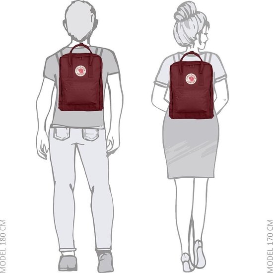 Fjallraven Kanken Rugzak 16 liter - Ox Red