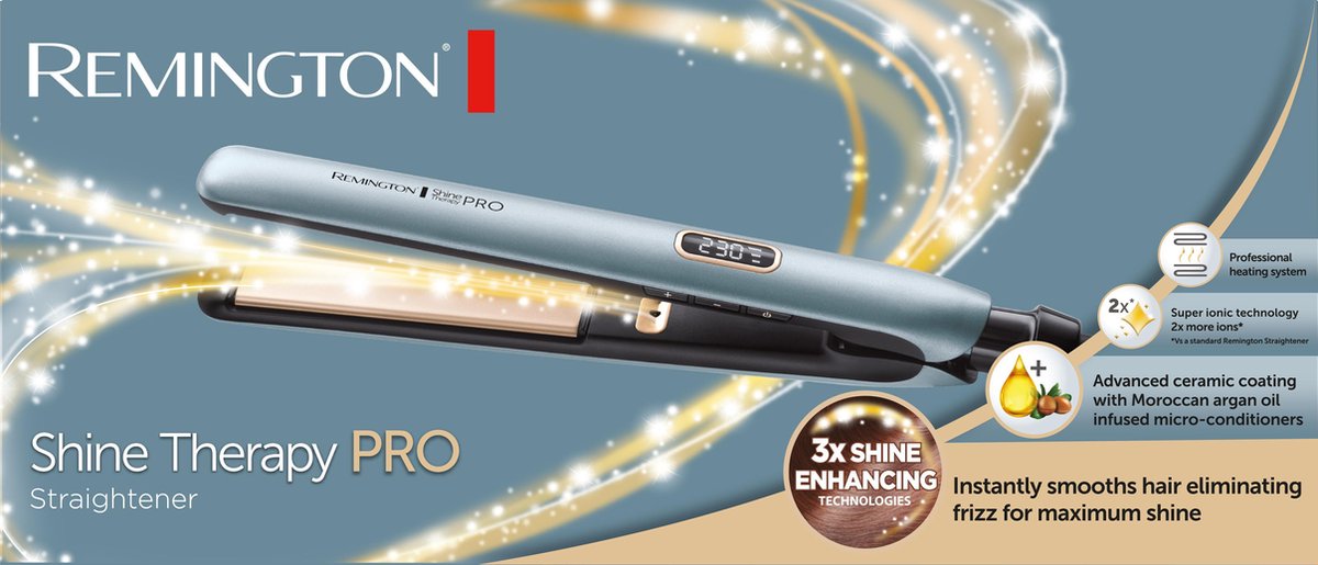 Remington Shine Therapy Pro Stijltang S9300