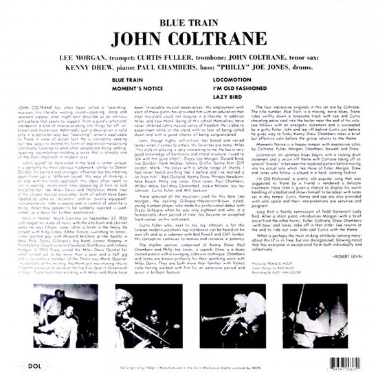 vinyl, record, album, blue train, john coltrane