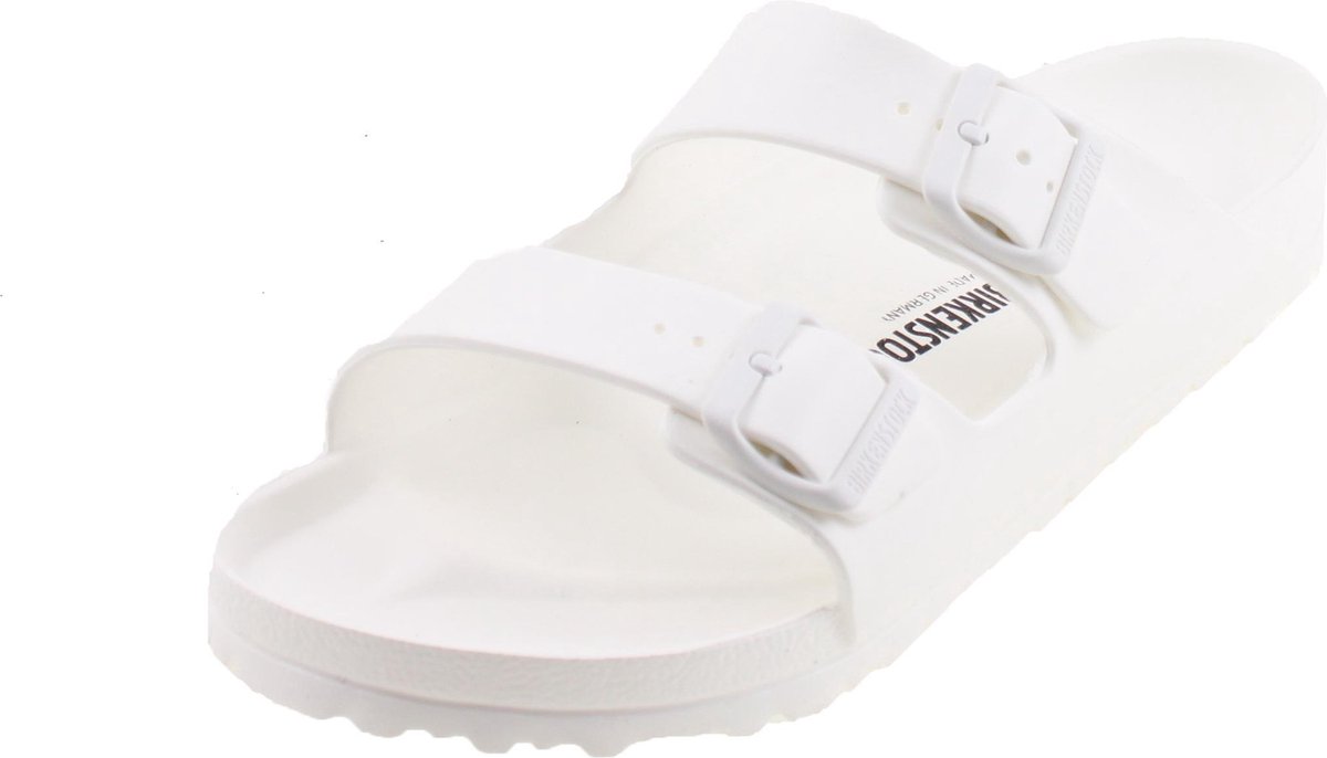 Birkenstock Slippers Heren - 43 - Arizona EVA - 129441 White