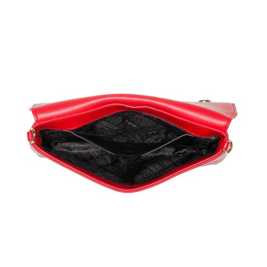 Love Moschino Lettering S Dames Crossbodytas - Rood