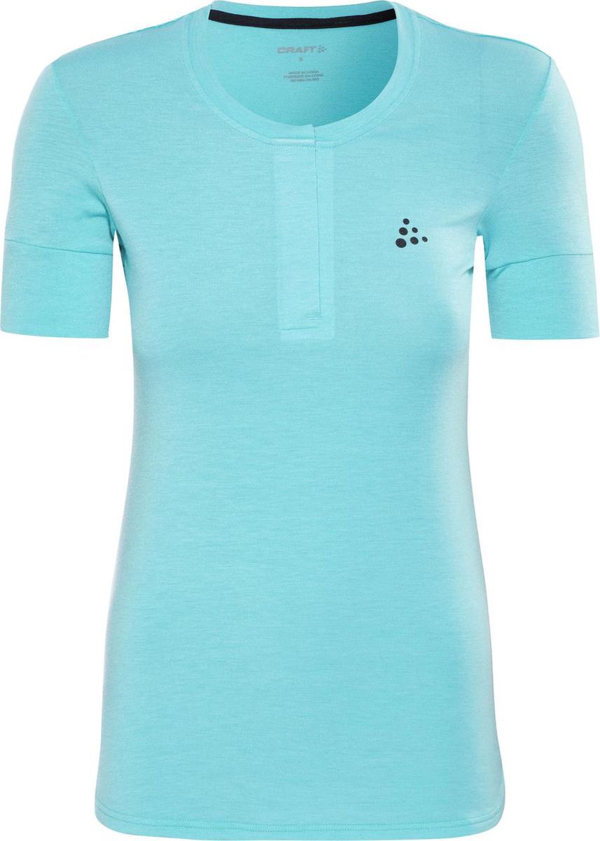Craft Ride Wielrenshirt - Maat M - Dames - Blauw