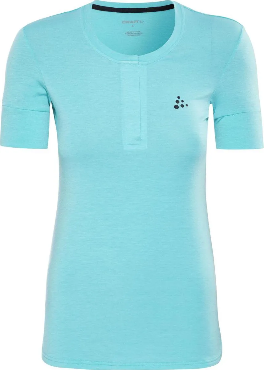 Craft Ride Wielrenshirt - Maat S - Dames - Blauw