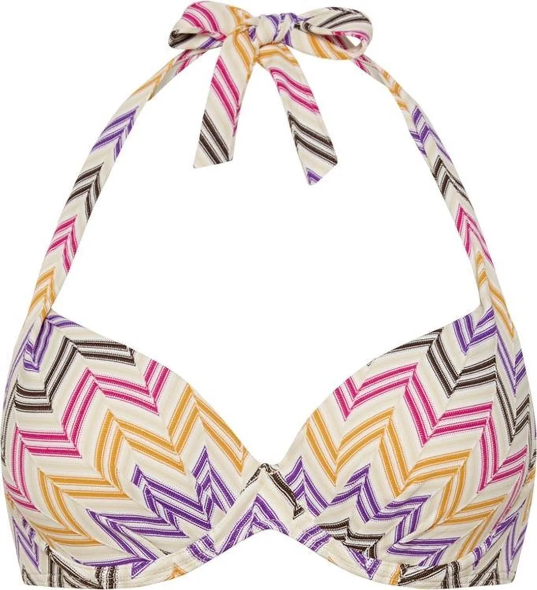 Cyell - Maat 38D - MIRAGE Bikinitop Halter Voorgevormd met Beugel Dames