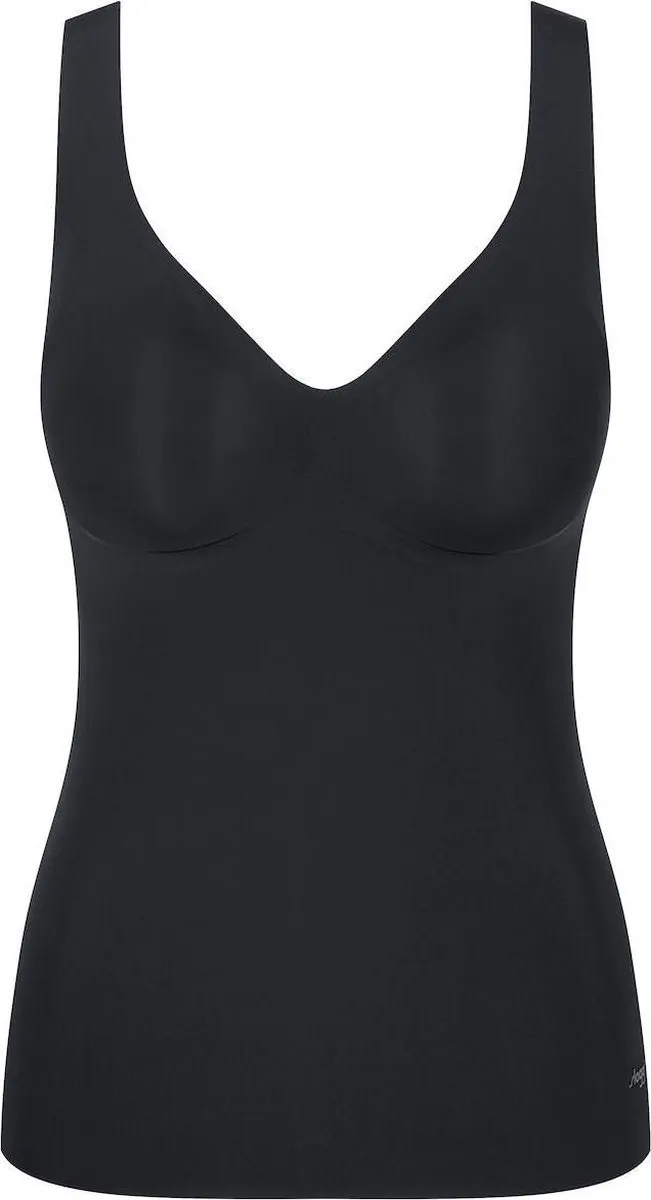 Sloggi - Maat L - sloggi ZERO Feel Bra Shirt EX - BLACK - Vrouwen