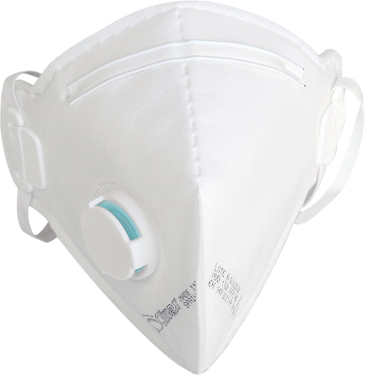 N95 masker, ventilatie masker, halve gezichtsmasker, afdichting verstelbaar, filterklep