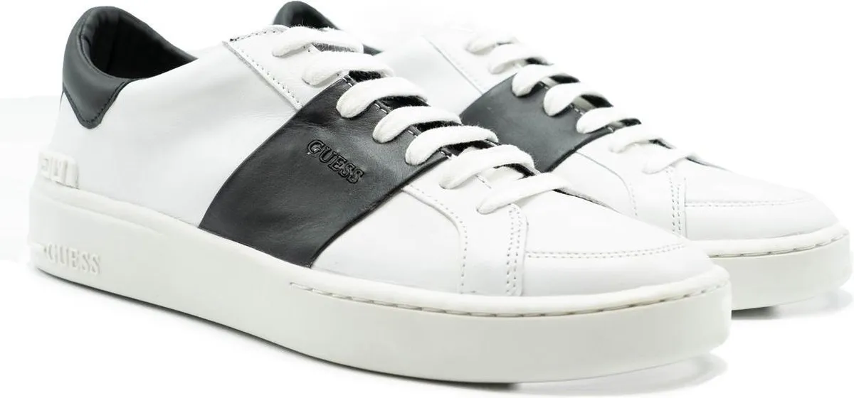 GUESS Verona Stripe Heren Sneakers - 40 - Wit