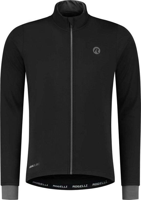 Rogelli Maat M Essential Fietsjack Winter - Heren - Zwart