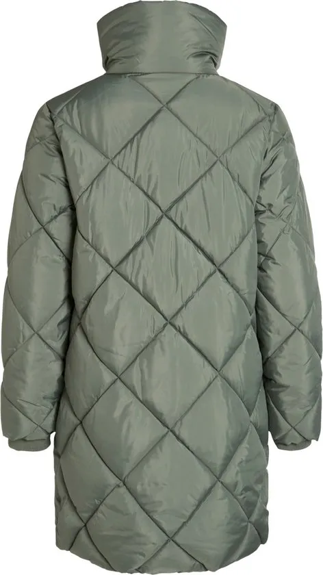 Vila Maat 34  Jas Viadaya New Quilt Jacket/su - Noos 14074434 Laurel Wreath Dames Maat