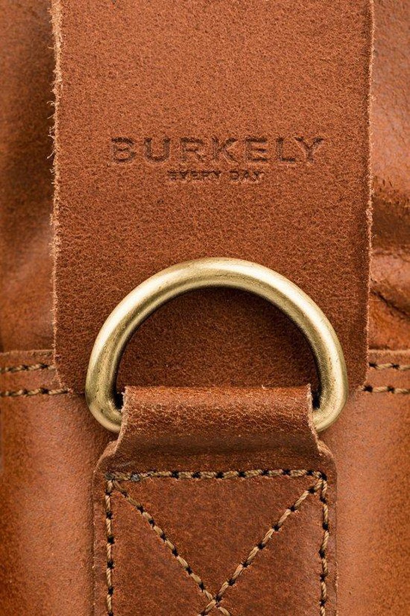 Burkely Vintage Max Big Worker 17'' - Schoudertas - Cognac