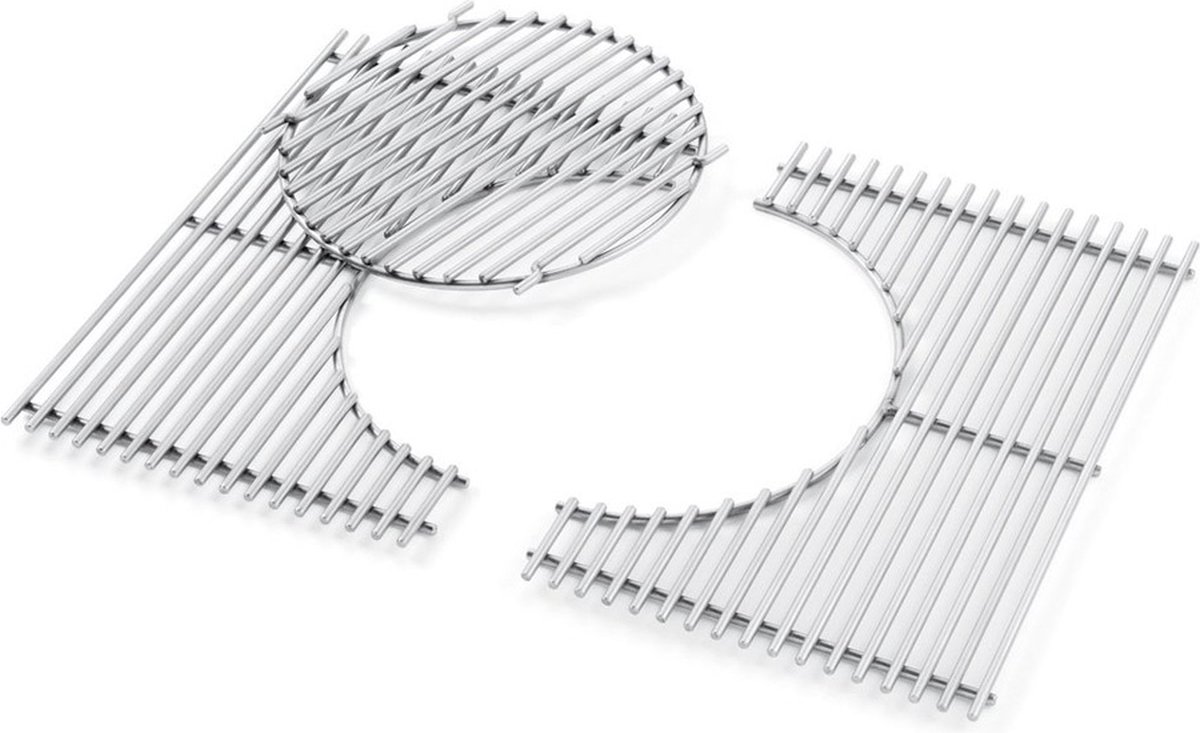 rooster-clip, grill, perforated, metal, circular