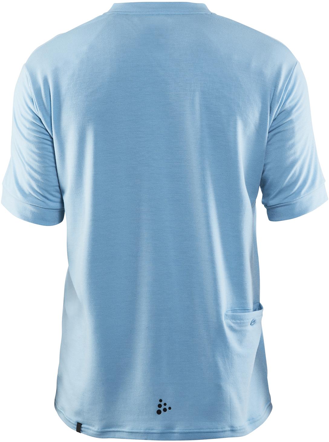 Craft Ride Polo Wielrenshirt - Maat XL - Heren - blauw