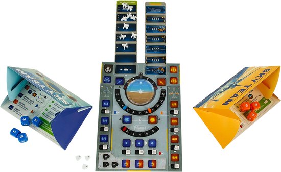 999 Games - Sky Team - Bordspel - Voor 2 spelers - Winnaar Speelgoed van het Jaar - Coöperatief spel