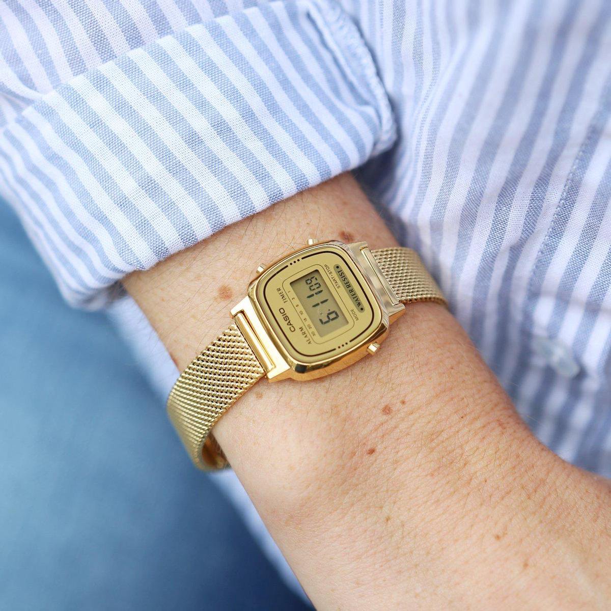 Casio Vintage Mini LA670WEMY-9EF Dames Horloge - 25 mm