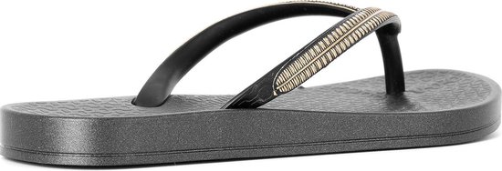 Ipanema - Maat 27 - Anatomic Mesh Meisjes Slippers - Black/Gold