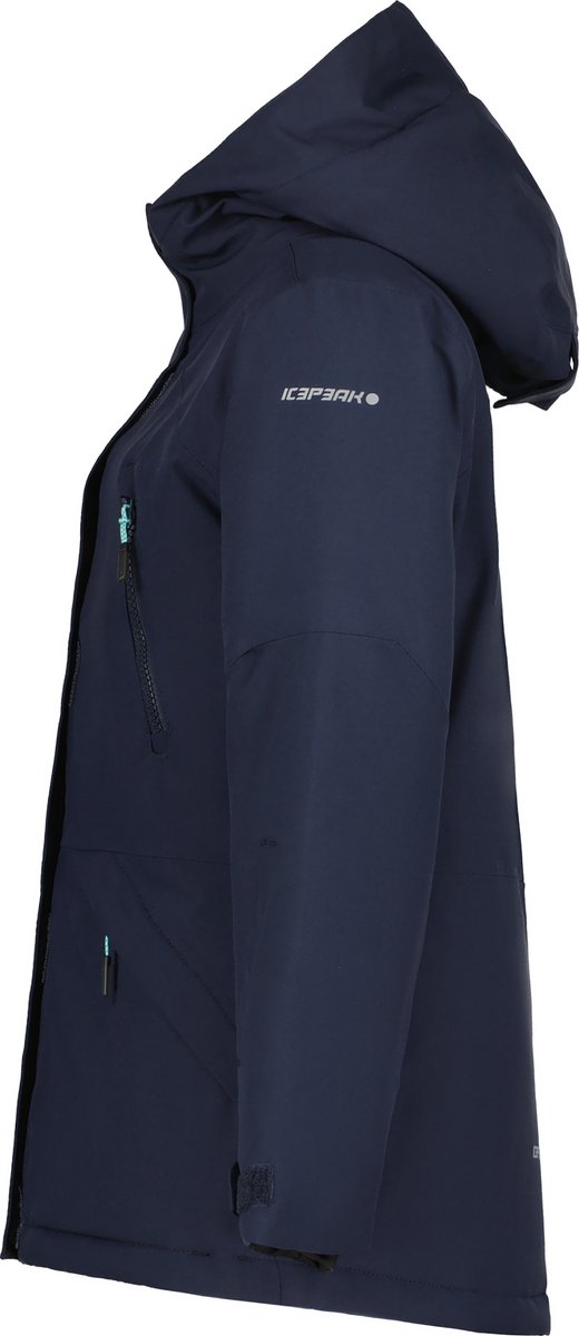 ICEPEAK - Maat 122 - LINGEN JR Jas - Donkerblauw