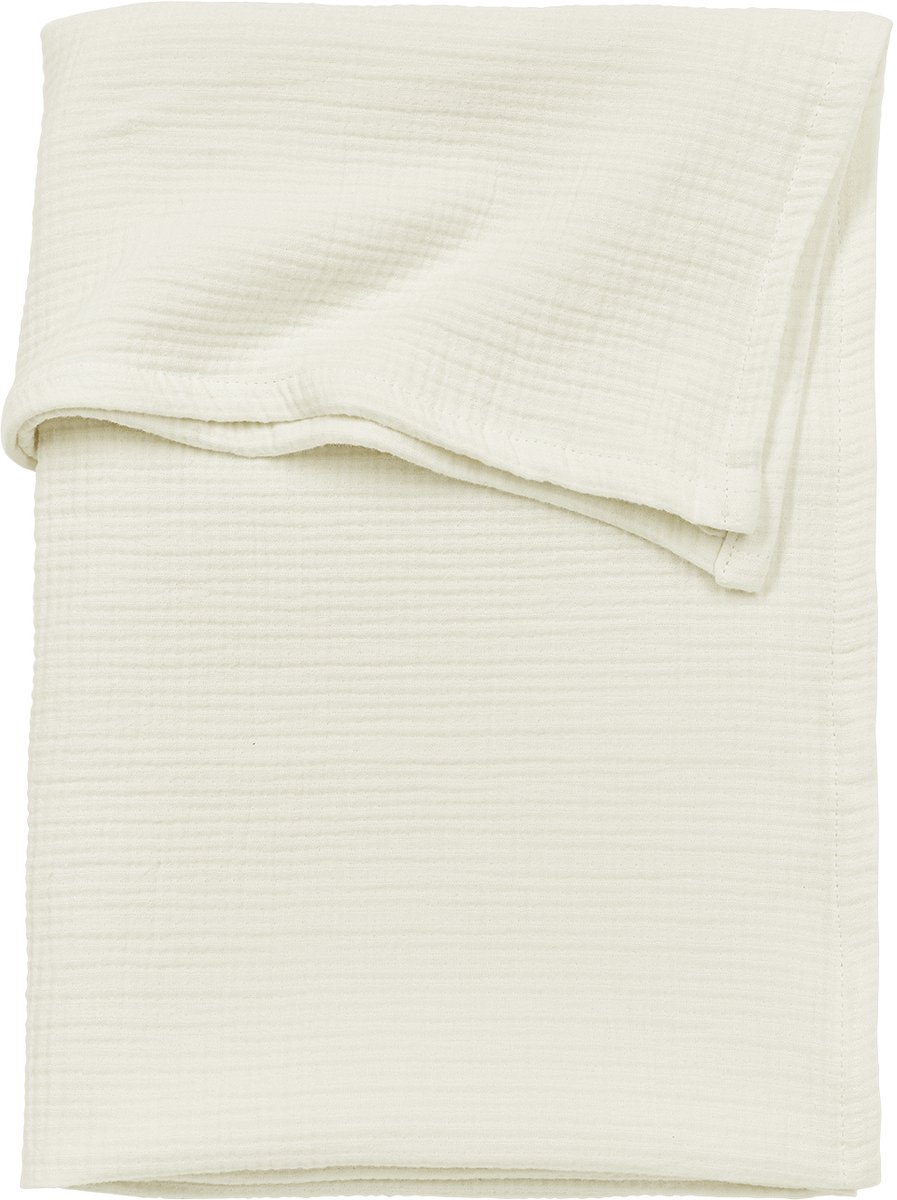 kussenhoes, kordstof, creme, textiel, gerichte textuur