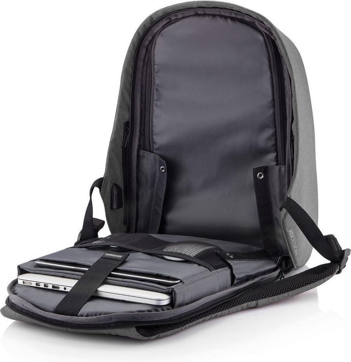 XD Design Bobby Hero XL - Anti-Diefstal Rugzak 21.5 liter - Grijs