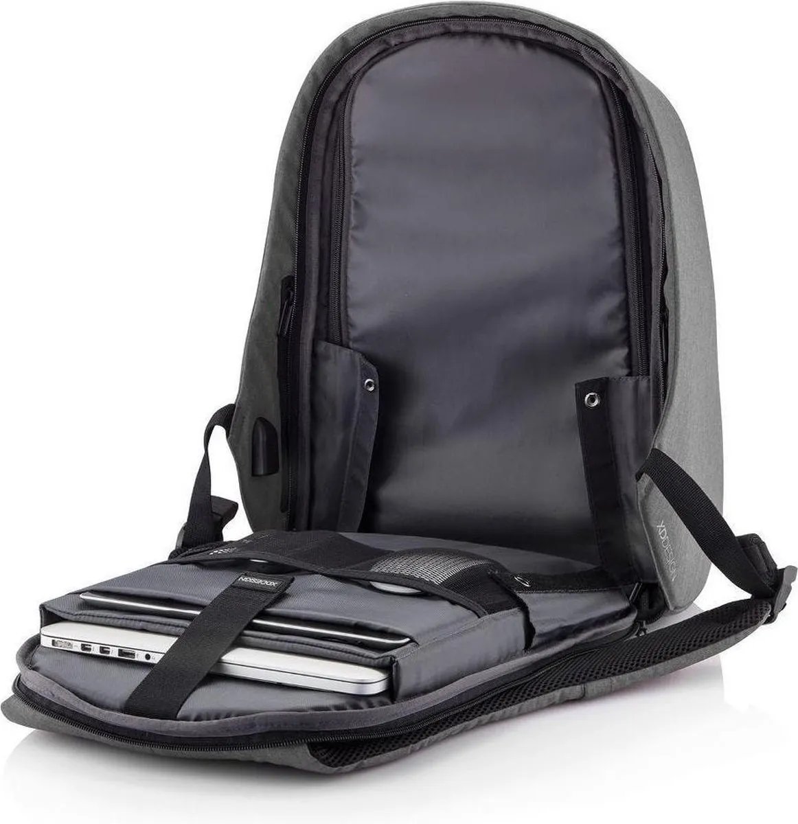 XD Design Bobby Hero XL - Anti-Diefstal Rugzak 21.5 liter - Grijs