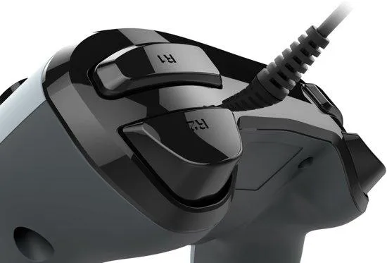 Nacon PS4 Official Licensed Wired Compact Controller Grijs