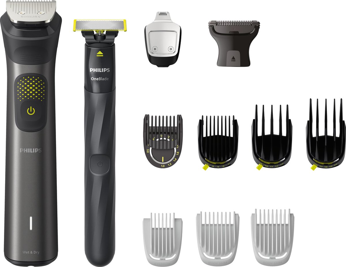 Philips All-in-One Series 9000 - MG9540/15 - 13-in-1 Trimmer Set Voor Baard Lichaam Haar Inclusief O