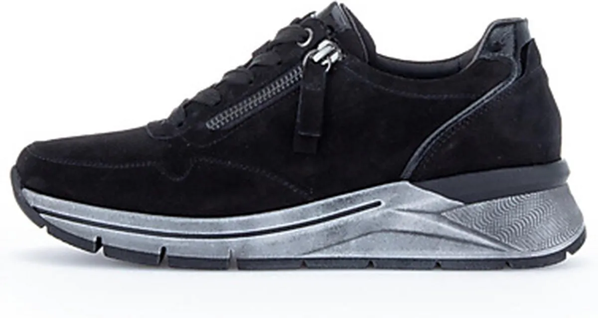 Gabor  - maat 40,5 - 96.587 Dames Sneakers - Zwart