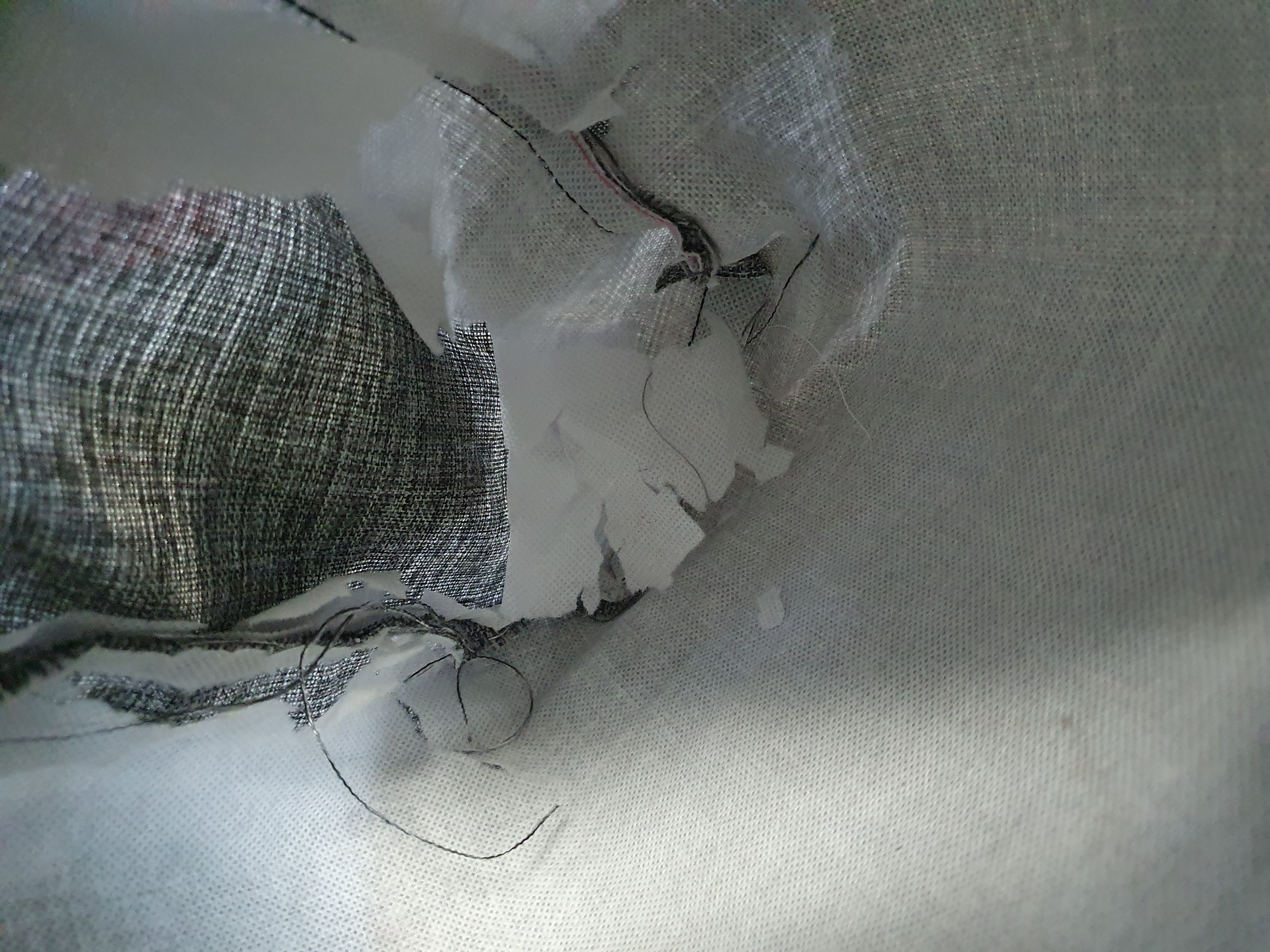 doek, textiel, laagjes, touw, plooien