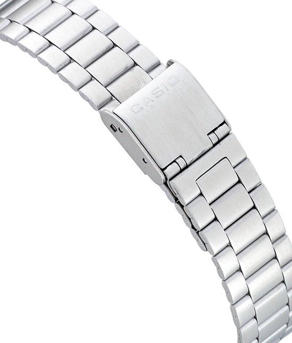 Casio Vintage Iconic A168WEM-1EF Unisex Horloge 36,3 mm - Zilverkleurig