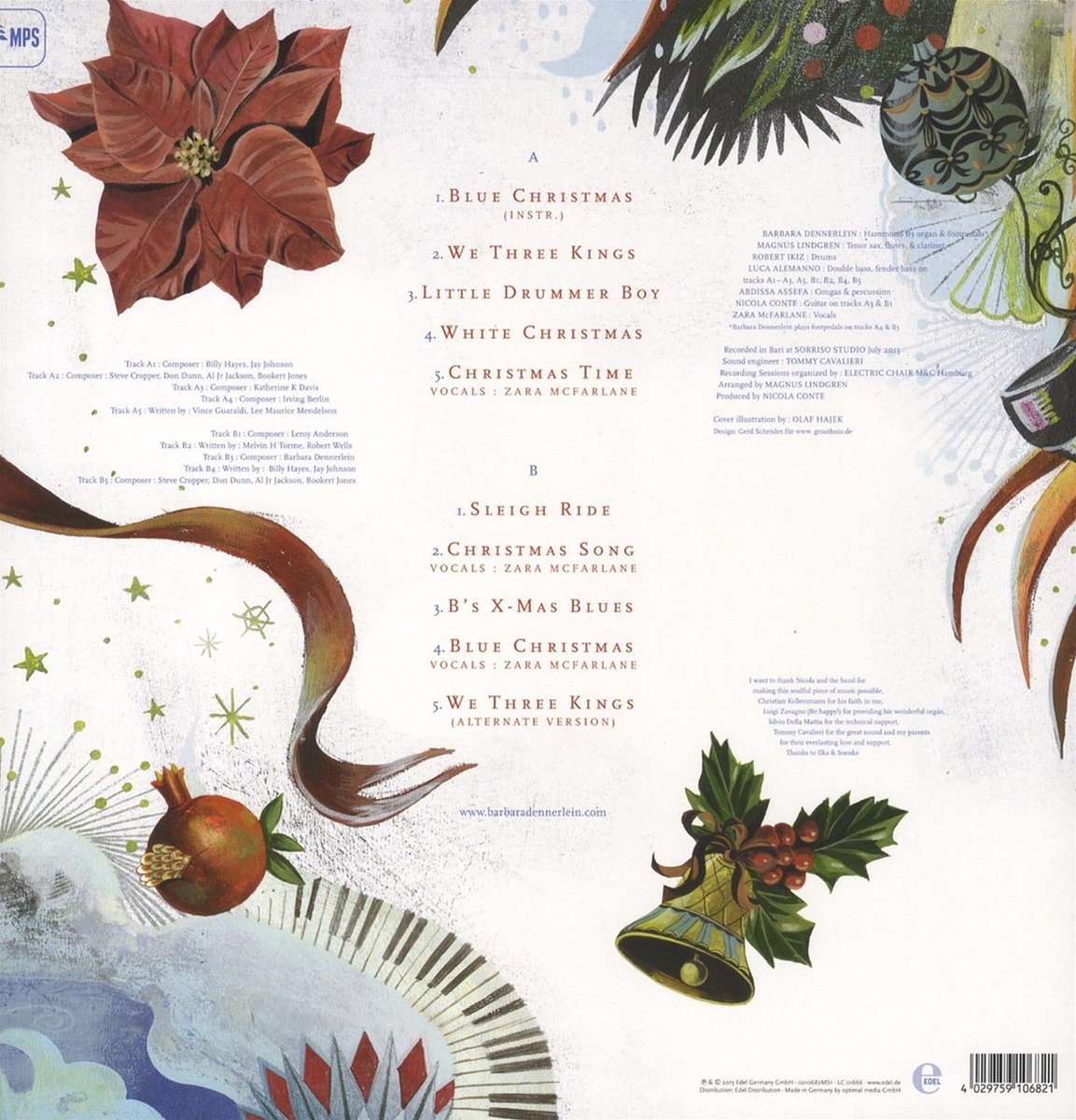 Barbara Dennerlein - Christmas Soul (LP)