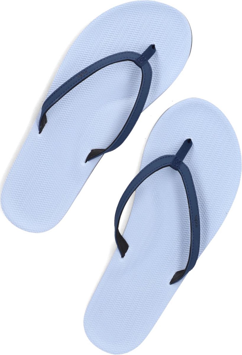 Indosole Flip Flop Color Combo Teenslippers - Maat 37/38 - Zomer slippers - Dames - Blauw