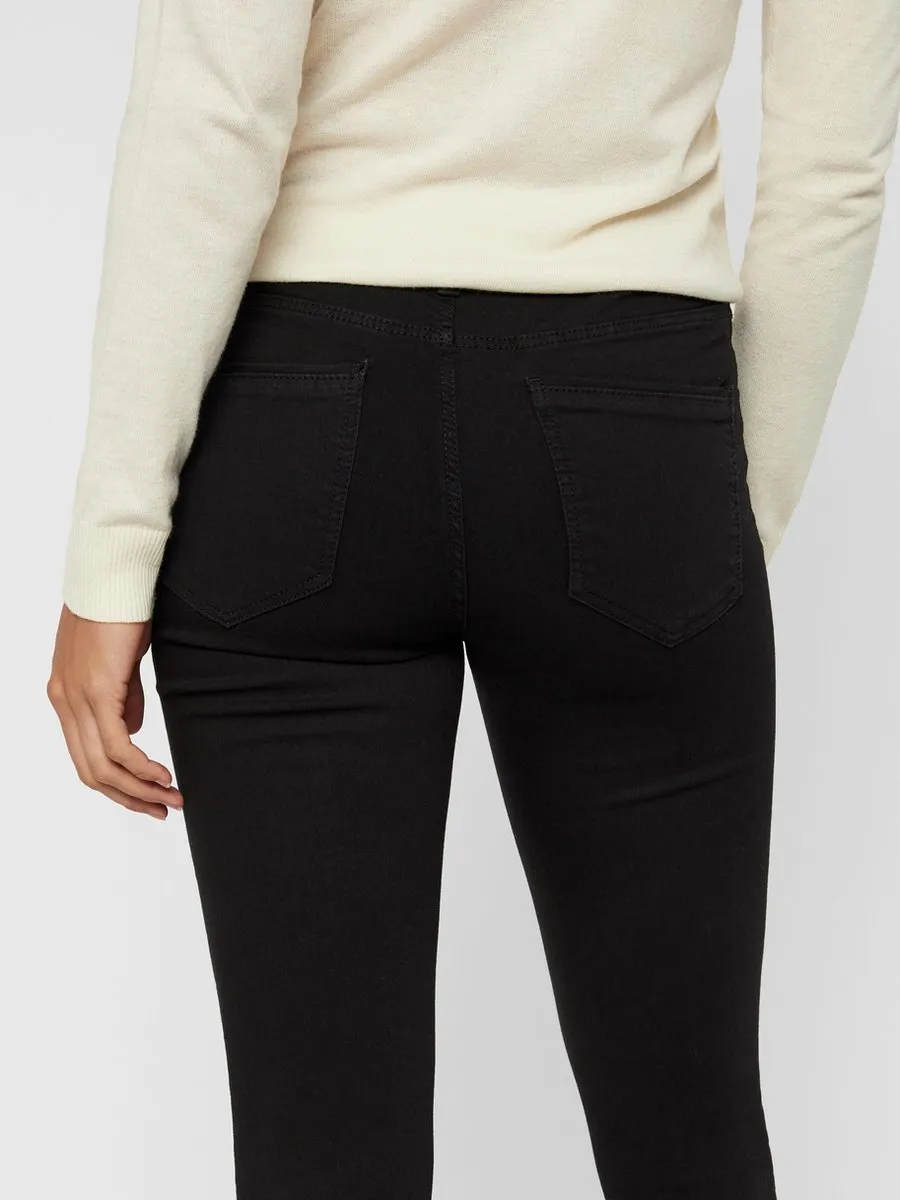 VERO MODA VMTANYA MR S PIPING JEANS VI120 NOOS - Maat 32XS - Dames Jeans