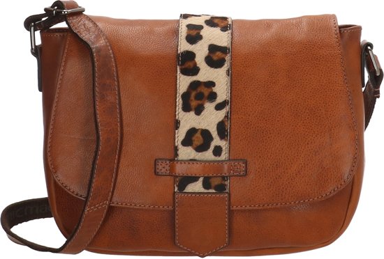 Micmacbags Wildlife Schoudertas - Bruin