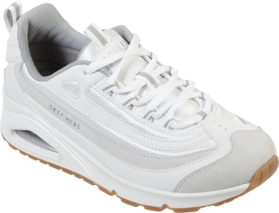 sneaker, white, athletic, mesh, gum sole
