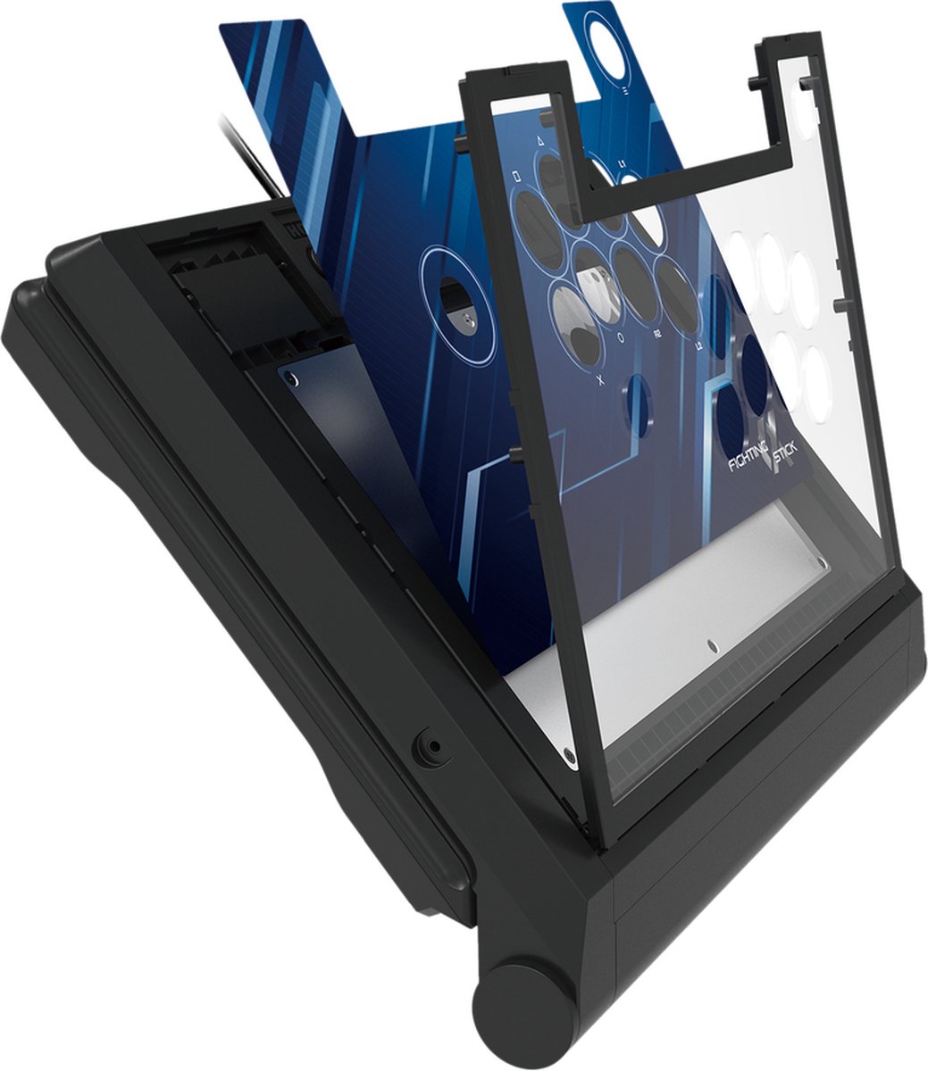 HORI - Fighting Stick Alpha voor PlayStation®5, PlayStation®4 en PC - Officieel gelicentieerd door Sony