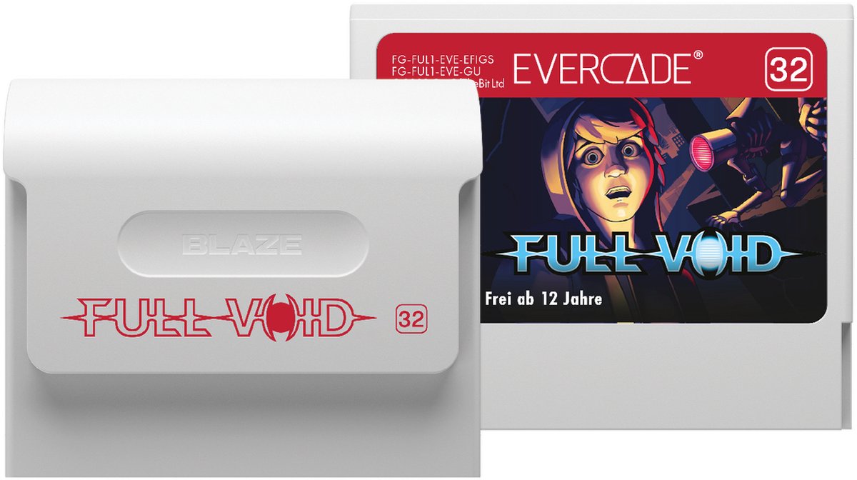spelcartridge, Full Void, 32, grijs plastic, videogame