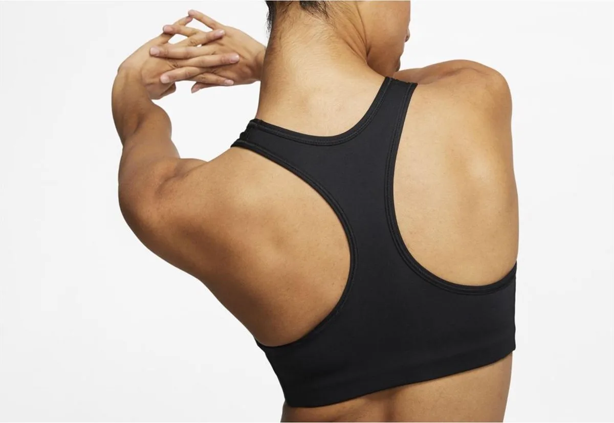 Nike - Maat XL Dri-FIT Swoosh Nonpded Sportbeha Dames
