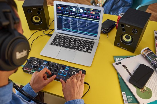 Hercules DJMONITOR 32 - DJ speakerset - Zwart
