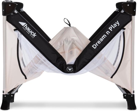 Hauck Dream N Play Plus Campingbedje 120x60cm - Beige/Grey