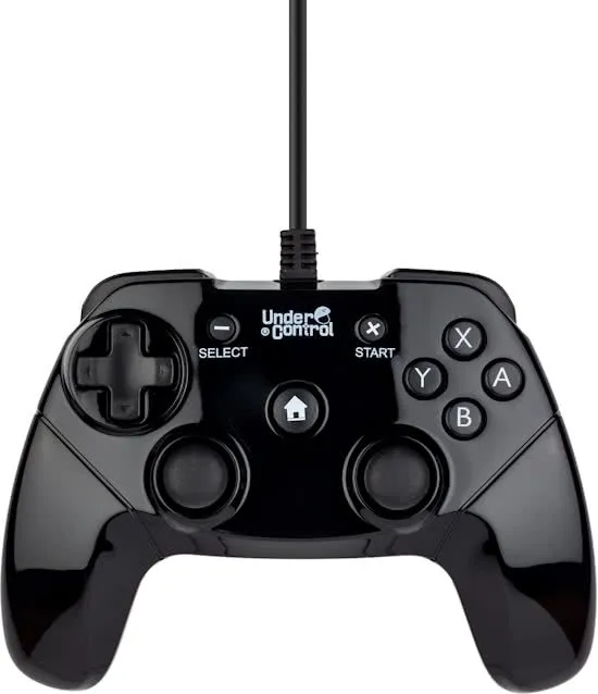 Under Control - Bedrade Xpert Controller - Voor de Wii en Wii U - Zwart