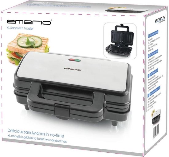 Emerio ST-109562 - Tosti-apparaat