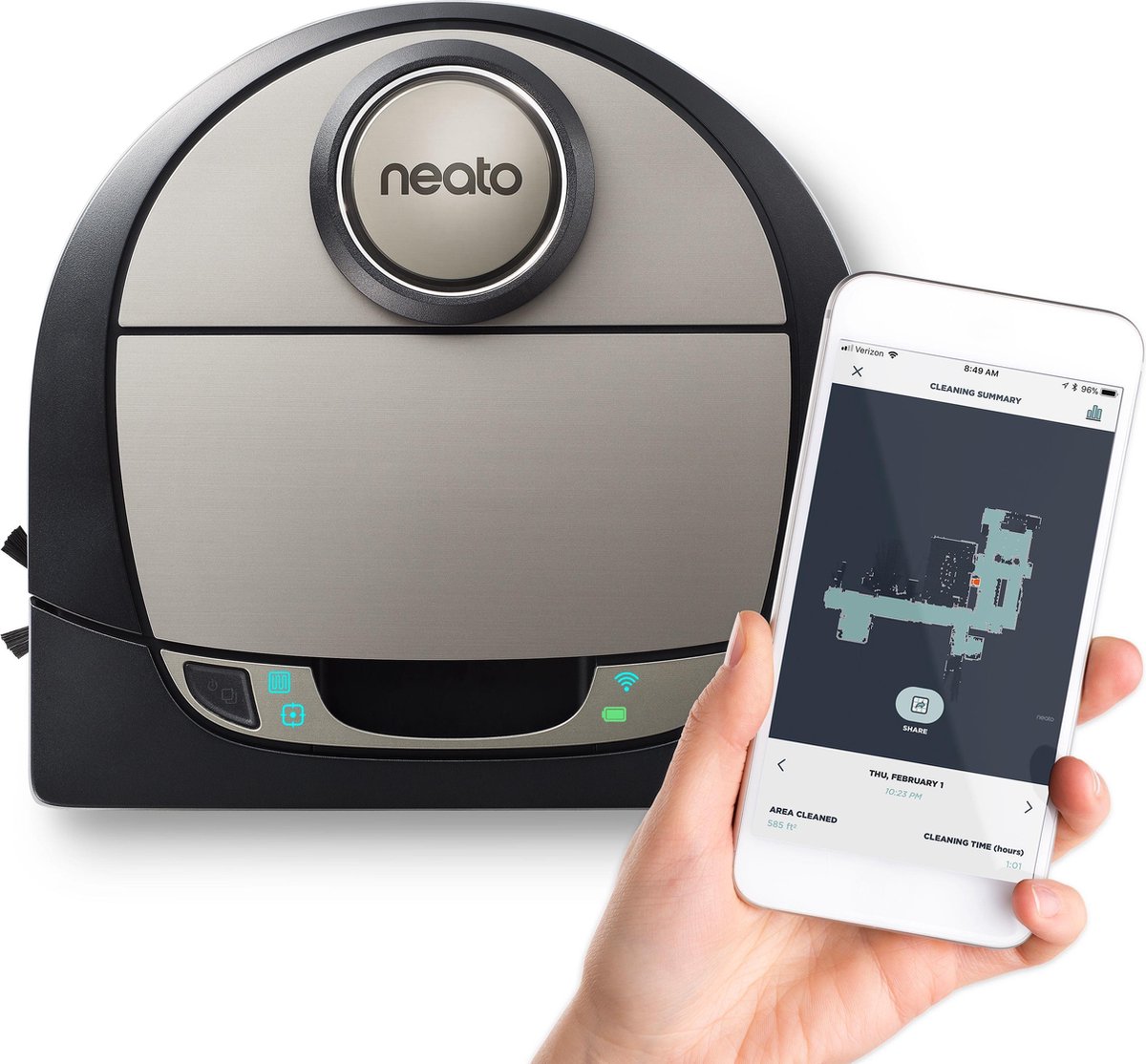 DGMoutlet-nl-Neato-Botvac-D7-Connected-Robotstofzuiger-2 Elektronica, Telefoon, Mobiele telefoon, Elektronica, Telefoon, Mobiele telefoon