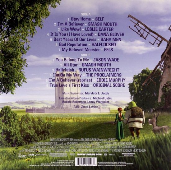 plaat, albumrug, illustratie, groene-velden, figuren