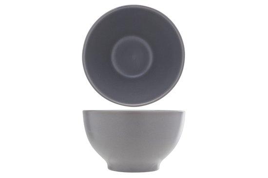 Koopjeshoek -  Cosy &amp;amp; Trendy Serena Dark Grey Kom -  14 cm - 65 cl - Set-14!