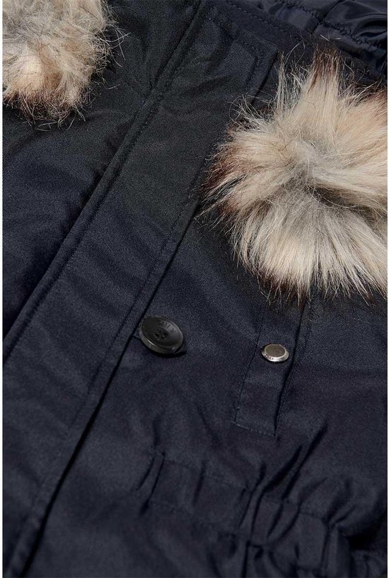 KIDS ONLY Maat 128  KONIRIS FUR PARKA AOP CP OTW Meisjes Jas
