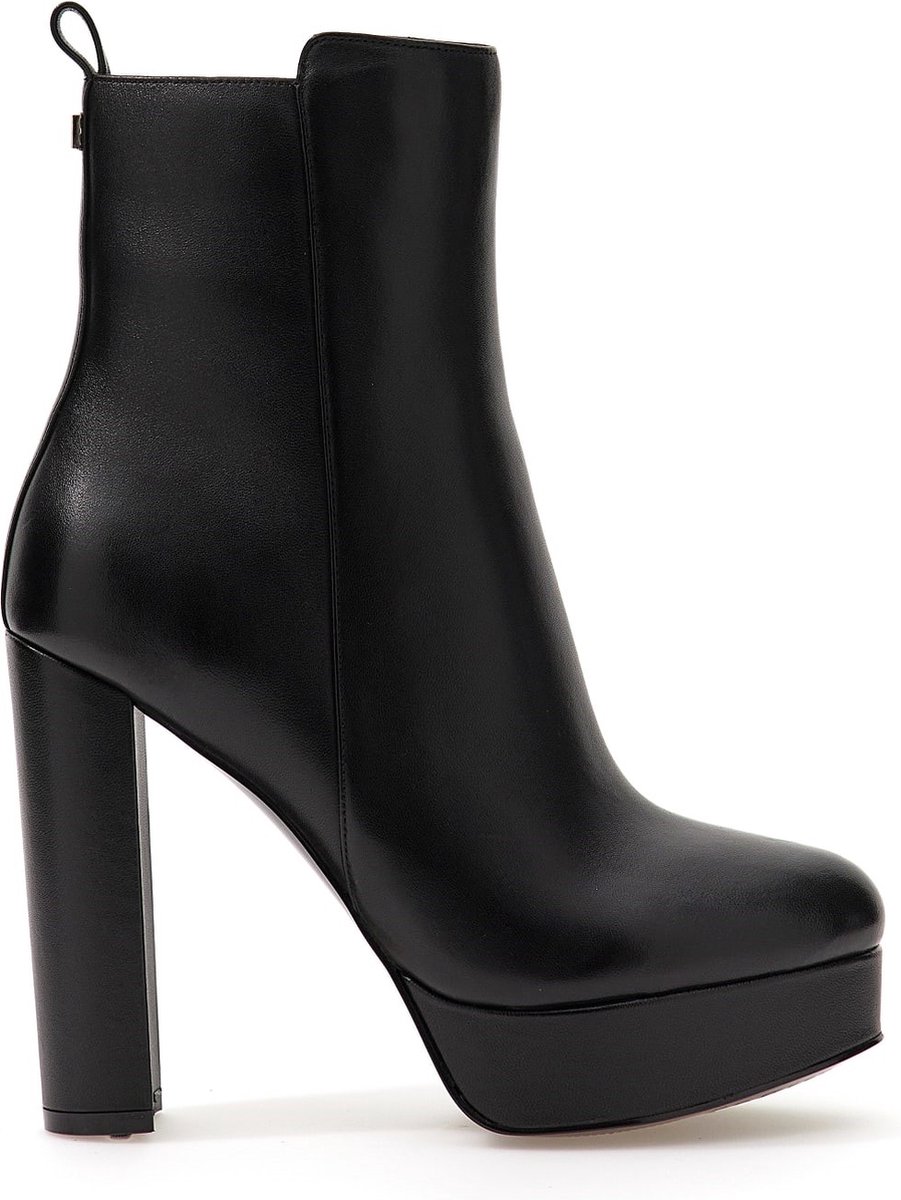 Guess - Maat 39 - Dennis Dames Enkellaarzen Hak - Zwart