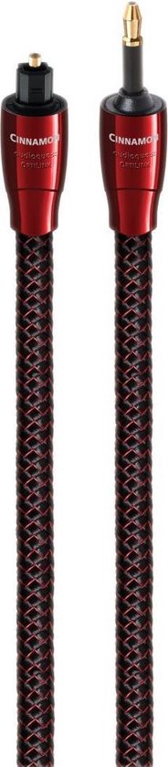 Audioquest Cinnamon Optische Kabel - Toslink Kabel - 0,75m