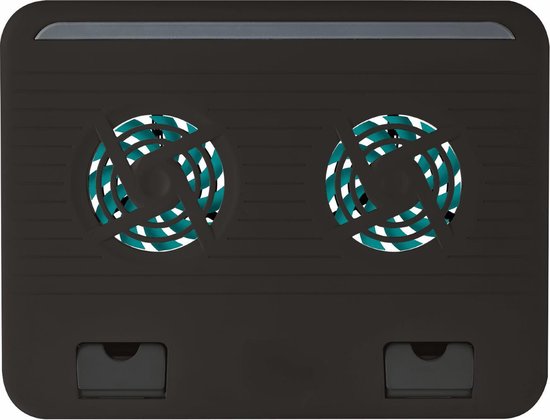 Trust Cyclone - Laptopstandaard met koeling - Aanpasbare kantelen - Max 16 inch